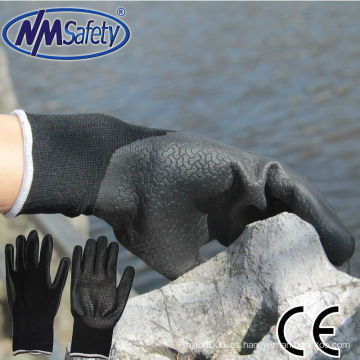 NMSAFETY damm glatt Handschuh hecho en China